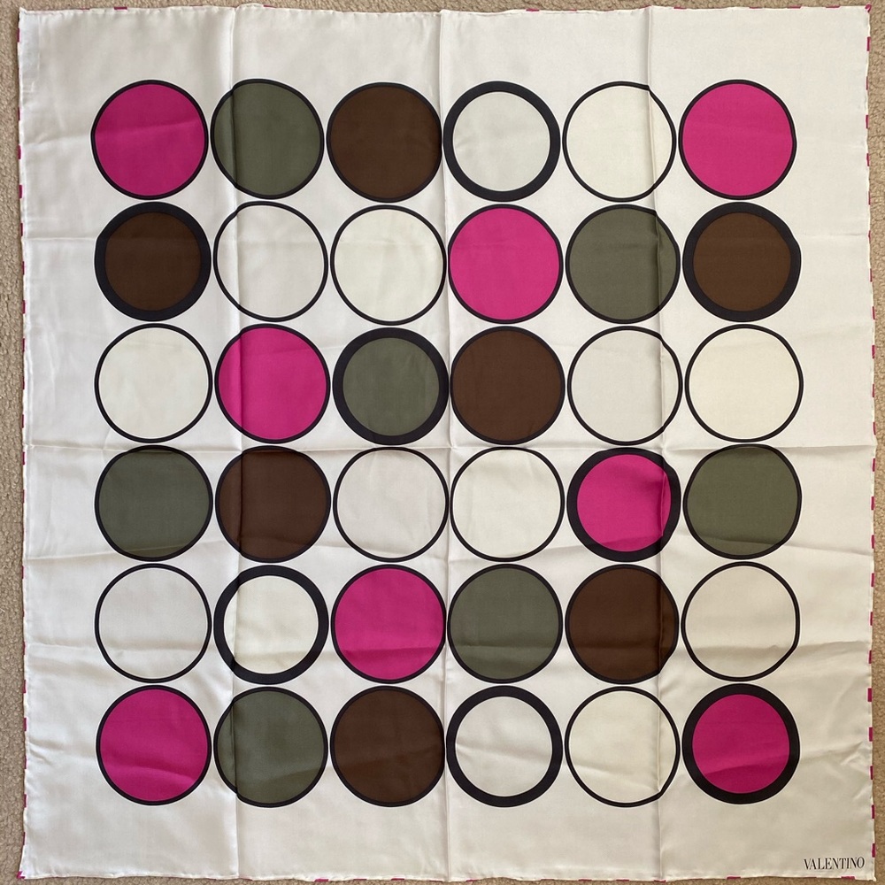 VALENTINO SILK SCARF
